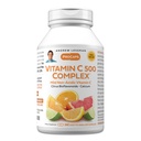ANDREW LESSMAN Vitamina C 500 Complex 360 Capsule - Vitamina C non-acide Plus Citrus Bioflavonoids pentru sistemul imunitar și suport anti-oxidant, fără upset stomac, mici capsule ușor de înghițit