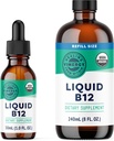 Vimergy lichid B12 (30 ml) și lichid B12 Refill (240 ml) - Bundle