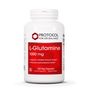 PROTOCOLUL PENTRU LIFE BALANCE L-glutamină 1000mg - Aminoacid - țesut muscular, gută sănătate imună - 120 Veg Caps