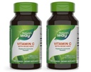 Natura's Way Vitamin C cu Rose HIPS, puternic Antioxidant & Immune Function Support from Vitamina C*,Promotes Colagen for Healthy Skin*, 100 Capsule (Packaging May Vary) - 2 Pack