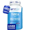Herbtonics TUDCA 1000mg Dezintoxicare hepatica si suport vezica biliara 