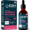 E2H Toate femeile naturale Wellness, Hormon Echilibrul și PMS Ajutor cu negru Cohosh, Dong Quai și Licorice Root for Hot Flash Relief - 2 Fl Oz