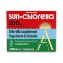 Sun Chlorella Eleuthero Tablete nutritive, 200 mg, 300 Conte