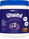 Nutricost Nutrizen PM Unwind Adaptogene Mushroom Drink (Chocolate Flavored) 30 Servings - Include Reishi, Lion's Mane, Shiitake, Cordyceps