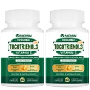 1200MG Vitamina E Tocotrienols Tocotrienol lipozomal Suplimentul cu fosfatidilcolină, 95% Delta-tocotrienol și 5% Gamma-tocotrienol, Absorbție ridicată pentru inimă, funcția cerebrală 120 capsule