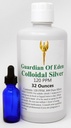 Lab Testat certificat 120ppm concentrat Pure Cristal Silver de GOE (1 Quart) cu flacon de picurator gratuit. Raportul laboratorului documentat.