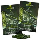 RECOVERYbits Organic Chlorella Algae Tablets, Superfood, Pure Green Algae, High Proteine și Fiber, Clorofila, Perete de celule crăpate Non-Iradiate, pentru Booting Immune și Detoxifiere, Non-GMO, 60 comprimate
