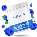 XEELA Pre Workout pulbere - curat și testat - Jitter gratuit, sigur, și naturale - Creșterea energiei termogenice, focus, și rezistenta w/Creatine, Cafeina organică, și plante pe bază de citrullină (Zmeură albastră)