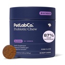 PetLab Co. Probiotice pentru câini, Suport Sanatate Gut, Diaree ocazionala, Digestive Health & Alergii sezoniere - Pork Flavor - 30 Chews moale - ambalare mai Vary