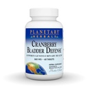 Plante planetare Cranberry Bladder Defense, Susţine Genito-Uurinare Sănătate*, 865 mg - 60 comprimate