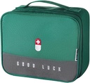 Prima geantă de prim ajutor gol, rezistent la apă sac de urgenţă Medic Trauma, Medicina sac pentru călătorie , Home Drumeţii camping birou de masina (mare, verde)