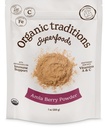 Tradiții organice Amla Berry Powder organic, Pudrat Amla Indian Gooseberry, Non-GMO organic praf de fructe Superfood, 7oz (200g) sac