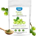O planetă Nutriție Nano Amla pulbere 8 oz (227 Serviri), Amla extract de fructe, ridicat în vitamina C pentru producția de coligen și suport imunitar, Excipient-Free, non-GMO, Vegan, Gluten-Free