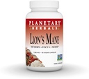 Planetary Herbals Lion's Mane, for Memory, Focus, and Mood*, 1000 mg - 90 Vegan Capsule