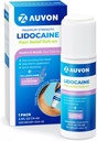 Auvon Lidocaină Roll-On cu ulei esential, Nu Mess Aplicator, Max Putere Lidocaină, Quick Absorbing la Numb & Soothe Durere Relief pentru genunchi, Umeri, FSA/HSA eligibile, Lavender, 2.5 OZ, 1 ambalaj