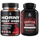 Bundle of Horny Goat Complex de extract de buruieni pentru bărbați și femei a îmbunătățit energia și rezistența și boosterul testosteron suplimentar pentru bărbați pentru rezistența și rezistența musculară