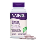 Natrol Beauty Biotin 10.000mcg Vitamine pentru frumusete, 100 comprimate, 100 zile de aprovizionare