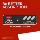 Qunol CoQ10 100mg Softgels Ultra 3X O mai bună absorbţie Coenzime Q10 Suplimente - Antioxidant Supliment pentru Vascular şi Heart Health & Energy Production - 2 Luna de aprovizionare - 60 Conte (Pachet de 2)