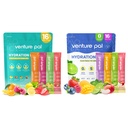Venture Pal Pachete de praf Electrolit gratuit - Lichid Daily IV Drink Mix pentru hidratare rapidă și de recuperare a partidului 
