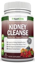 KIDNEY CLEANSE - Detoxifiere si suport pentru tractul urinar, vezica urinara si rinichi - Toate Formula Suplimentului Natural Herbal cu Cranberry organic, Astragalus, Turmeric, Goldenrod, Gravel Root, Juniper si More