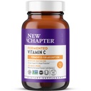 New Chapter Fermented Vitamina C + Elderberry, ONE Daily for Immune Support & Colagen Protection, Made with Organic Herbs, Certified Vegan, Gluten Free, 60 Count