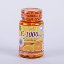 30 Pastile Acorbic C 1000 Mg Vittamin C Supliment luminos clar mai rapid albire acid ascorbic
