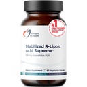 Design-uri pentru sănătate Stabilizat R-Lipoic Acid Supreme - 100 mg RLA Supliment cu Taurină - non-GMO, Gluten gratuit (60 capsule)