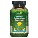 Irwin Naturals Mental Clarity Information Retention - 60 lichid soft-Gels - ajută la creșterea atenției la detalii și reținere și informații de rechemare mai rapid - 30 Total serviri