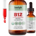 USDA Organic Vitamina B12 Drops lichid 