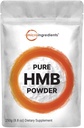 Micro Ingrediente Pudră pură HMB, 250 Grams, susține puternic rezistența musculară, rezistenta și puterea, fără OMG-uri și Vegan prietenos