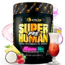 ALPHA LION Superuman Pre Workout Powder, Beta Alanine, L-Taurine & Tri-Source Caffeine for Sustened Energy & Focus, Nitrogen oxid & Citruline for Pump (21 Servings, Miami Vice)