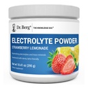 Dr. Berg Zero hidratare zahăr Keto Electrolit pulbere - îmbunătăţit w/ 1000 mg de potasiu şi sare roz Himalayană (NOT masă sare) - supliment de suc de lămâie de căpşuni - 50 Serviri
