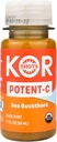 KOR Shots Sea Buckthorn and Baobab Shot - 1.7 Fl Oz - Potent C - Superfoods Vitamina C Shot - USDA Certified Organic