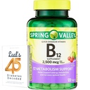 Valea de primăvară Vitamina B12 rapid-Dizolva comprimate Supliment alimentar 