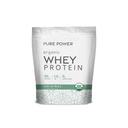 Dr. Mercola Pure Power Organic Whey Proteina - 20 g Proteina - Sustine cresterea musculara si energie - Grass-Fed Whey concentrat - 15 Servings (20.60 oz) - Original