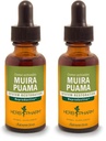 Herb Pharm Muira Puama Extract pentru suportul sistemului de reproducere - 1 Ounce (Pachet de 2)