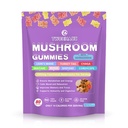 Gummie supliment ciuperci cu Ashwagandha și Lions Mane, Maitake, Turcia Coada, Reishi, Chaga, Shiitake, Cordyceps Nootrop Creier Supliment pentru Focus, Memorie, Imun, Suport și Stres Ajutor