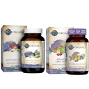 Gradina de viata Organics Vitamina prenatala: Folat pentru energie si dezvoltare fetala sanatoasa & Organics Multivitamine pentru barbati - Ziua barbatilor supliment zilnic supliment de vitamine alimentare, Vegan, 30 Conte