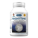 ANDREW LESSMAN Night Time 360 Capsule - 3mg Melatonina, Valerian, Ashwagandha, Passionflower, Hops, Chamomile. Fără Grogginess Morning. Suport natural, somn liniştit. Capsule uşor de înghiţit