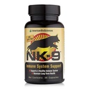 American BioSciences NK-9, AHCC Supliment pentru câini și pisici - Supliment alimentar pentru a sprijini sistemul imunitar - Made for Pet's Immune Defenses - 30 Capsule, 250mg/capsula