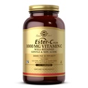 Solgar Ester-C Plus 1000 mg vitamina C (complex ascorbat) - 180 comprimate - blând și neacidic - susține sănătatea respiratorie superioară - non-GMO, gluten-free - 180 Serviri