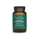 Nutriţie proeminentă Capsule organice Shatavari, Hormone Suport pentru femei, 500 mg, 60 Conte, Standardized Root Extract Formulat pentru femei de sănătate - 1 pachet