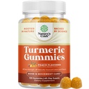 Gume turcesti pentru adulti Aroma de piersici - Extra Putere comuna de sprijin Gume cu Curcumina Turmerica cu extract de piper negru si ghimbir - si vitamine de piersici ghimbir pentru adulti