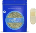 Capsuline Saffflower Colorat Dimensiune 00 Capsule Vegan gol Galben / Galben - 1000 Conte - Vegetarian capsule goale pastile - DIY Capsule vegetale de umplere - Veggie capsule Pilula - Kosher și Halal certificate