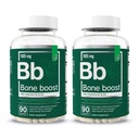 Elemente esenţiale Boost Bone Health Supliment - Suport osos şi Suplimentul de calciu cu vitamina D 3, K2, Cissus Quadrangularis pentru os - 180 capsule (60 zile de aprovizionare) (2-Pachet)