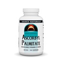 Sursa Naturale Ascorbil Palmitat 500 mg Vitamina Soluble Fat- C Ester Supliment - 180 Capsule