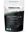 Terrasoul Superfoods Organic Chlorella Powder (Peretele Celule Cracked), 6 Ounces