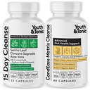 Tineret & Tonic Colon Cleanse și CandEase Matrix pastile 