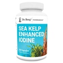 Dr. Berg Sea Kelp Enhanced Iod - 200 mcg de Iod Premium - Seaweed Blend Include Klamath Blue-Green Algae & Sea Kelp - 90 capsule