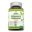 Secrete vegetale Echinacea & Goldenseal Root Supplement 